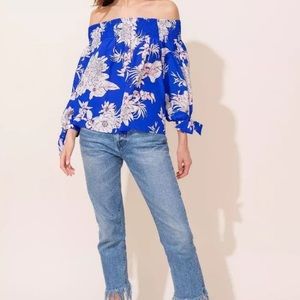 NWT yumi kim cabana off the shoulder top, small